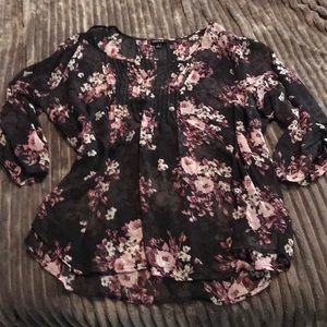 Torrid sheer blouse